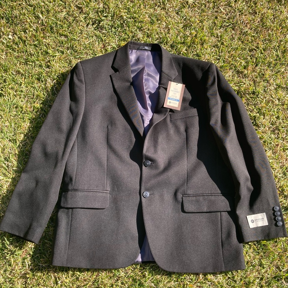 Haggar Dark Gray Suit Jacket